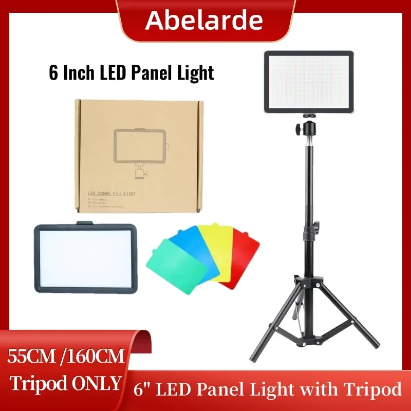 Dimmable LED Video Light Conference Light Panel Fill Lamp for Live Broadcast TikTok E-sports