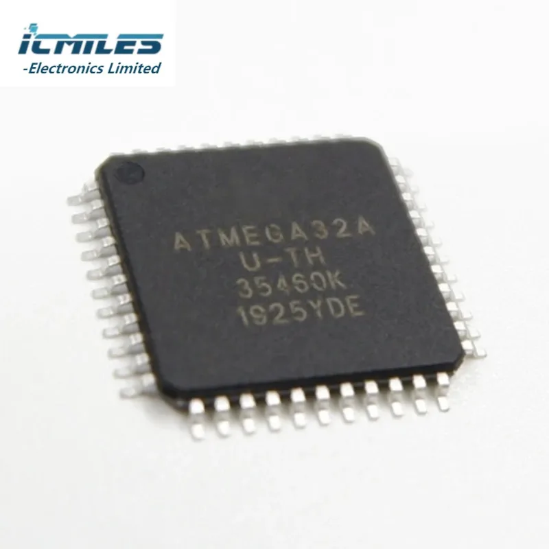 1-10pcs ATMEGA32 ATMEGA32A-AU IC MCU 8BIT 32KB FLASH 44TQFP AVR AVR® ATmega I2C SPI UART/USART in stock