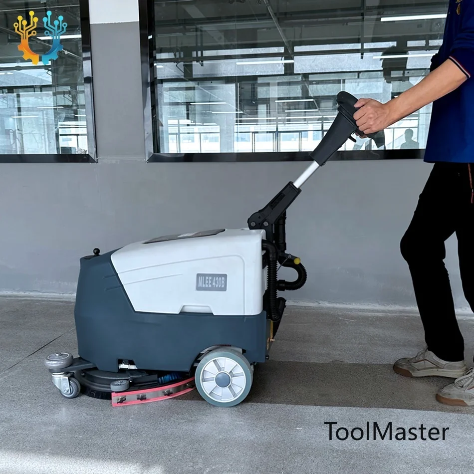 

【2026】MLEE 430B Hand Push Home Scrubber Dryer Floor Indoor Rechargeable Small Floor Scrub Machine