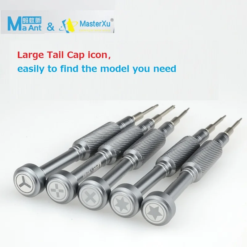 MaAnt MY 901 2D 3D Screwdriver Set Phone Macbook Repair Large Icons Tail Cap Antiskid Handle Dismantling Powerful