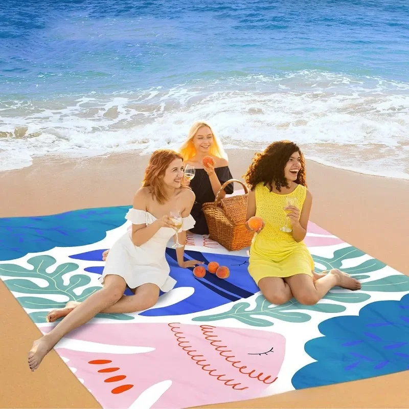 

Складной пляжный коврик для пикника – водонепроницаемый, пескозащитный, быстросохнущий коврик для активного отдыха, путешествий, кемпинга и походов.