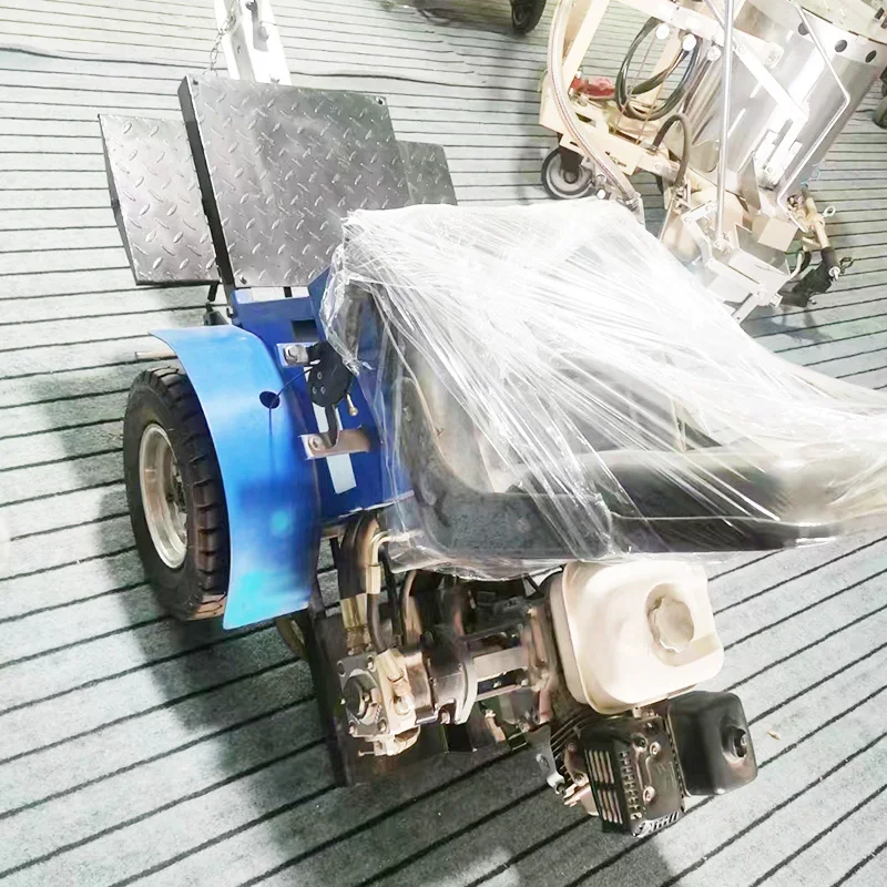 Hydraulic Cold Paint Road Marking Machine Cold Spraying Road Marking Machine YG-6B 110kg for Warehouse Workshop