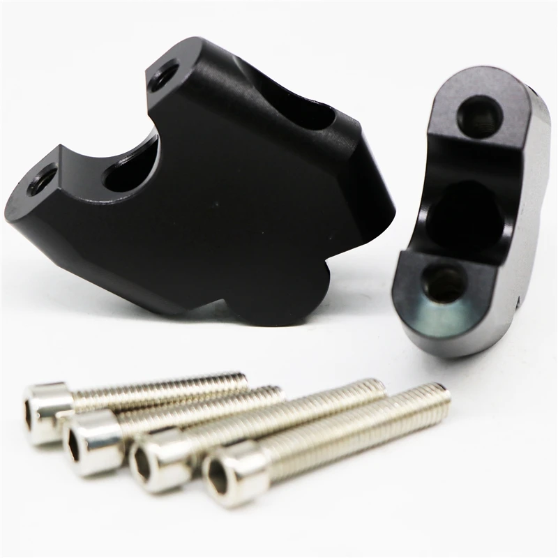 Motorcycle Riser Lifting Handlebar Clamp Handlebar Riser Kit for Honda NC700X NC700S NC750X NC750S CB500F CB500 Black