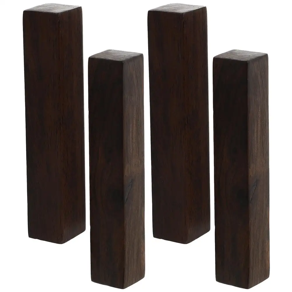 4 Pcs Paper Weight Decorative Weights Chinese Calligraphy Tools Polishing Ink Paperweight Small Black Simple