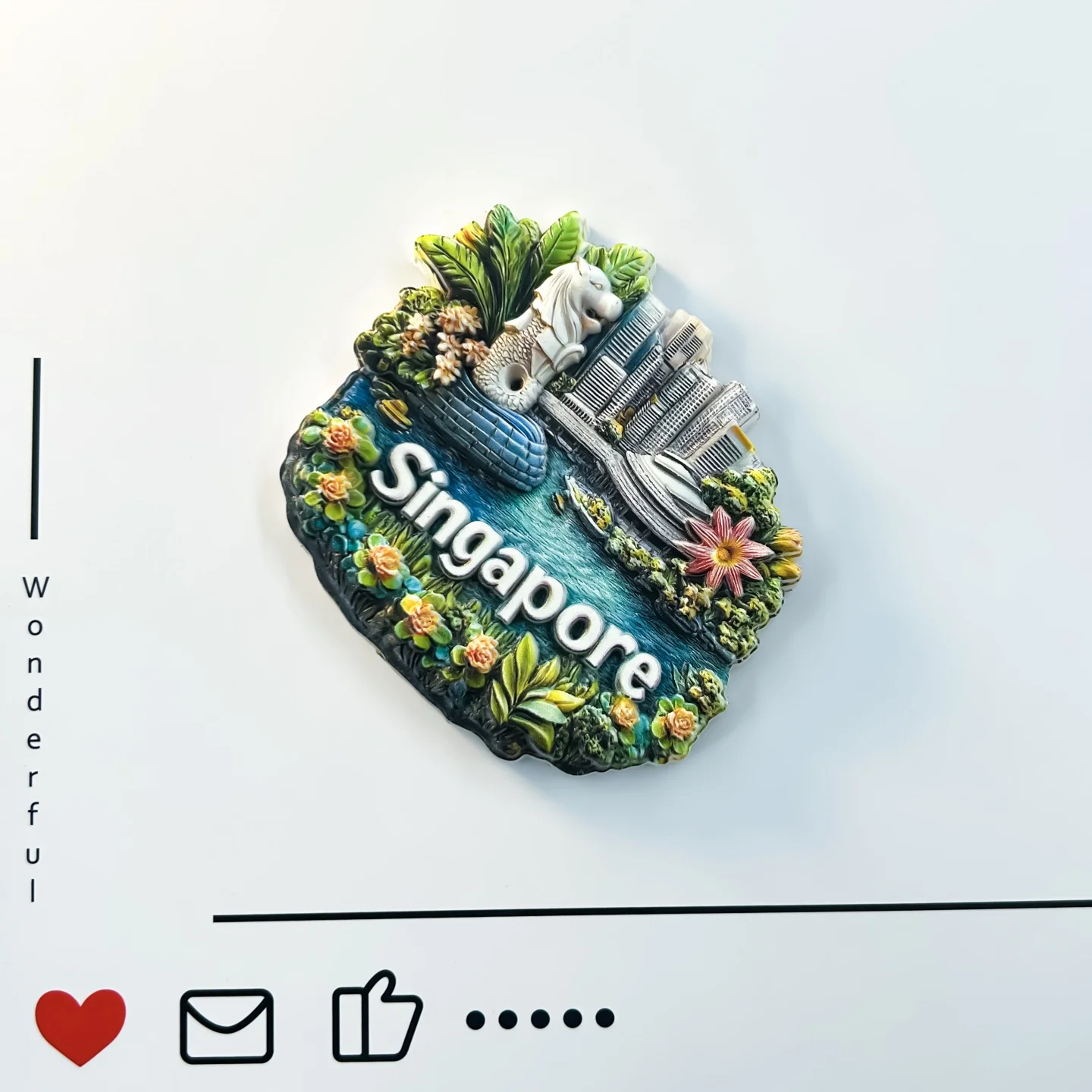 Singapore, Garden City, Urban Landscape, Travel Collection, Merlion Sculpture, High Beauty Relief