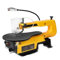 16-Inch Desktop Electrodeless Speed Control Electric Scroll Saw Wire Saw Machine Pull Saw Wire Saw 220V 180W