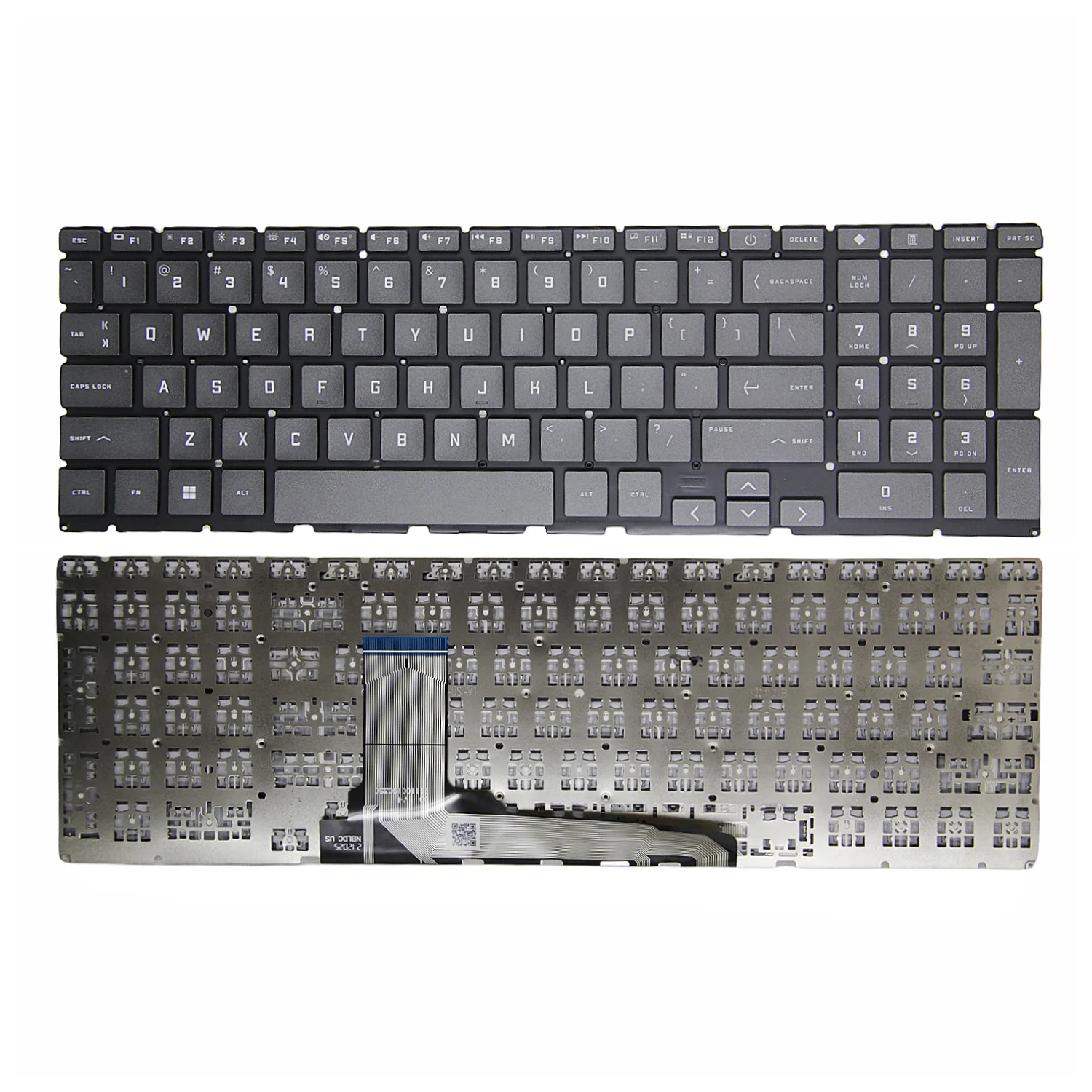 100%New US for HP 16-D 16-E 16T-D TPN-Q263 Q264 English Backlit Keyboard