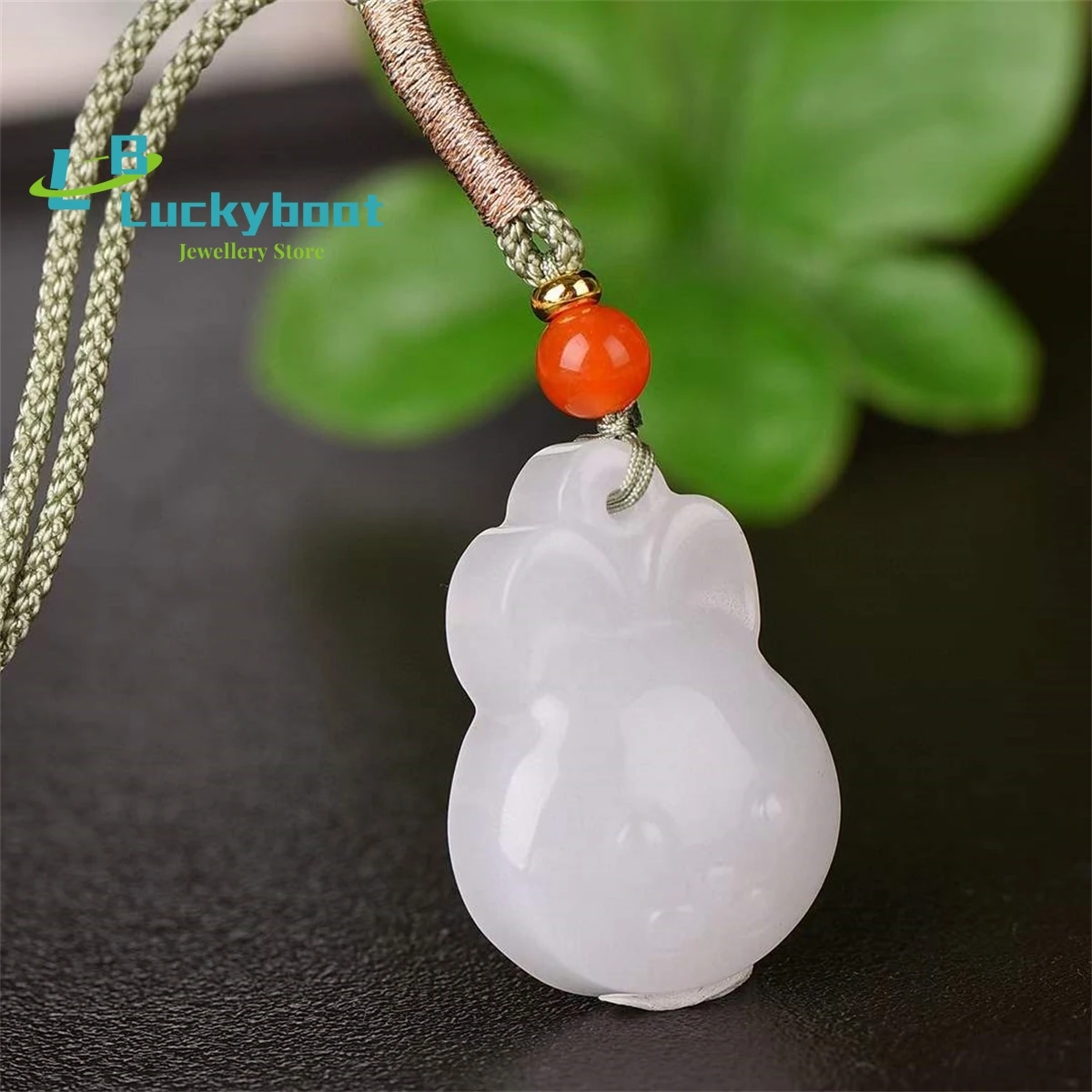 Natural Gold Silk White Jade Future Like Brocade Pendant Simple Personality Exquisite Fashion Versatile for Men and Women