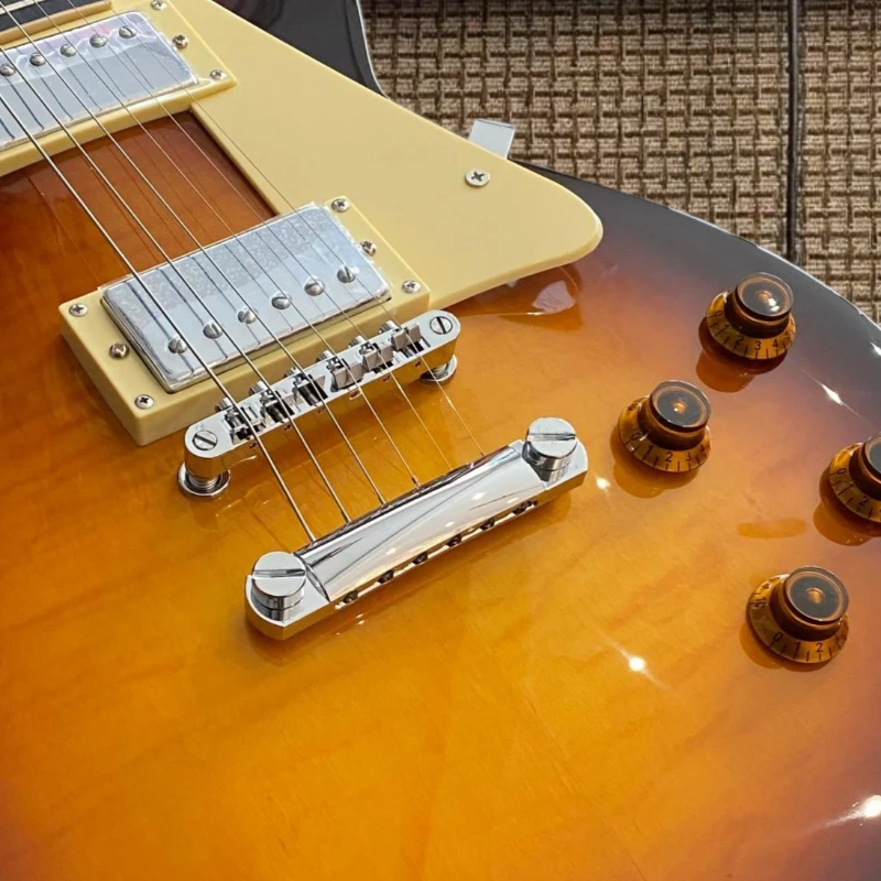 Brown TS 22 Frets 6 Strings Great Value Free Shipping Quality Assurance Electric Guitar Best Sellers Rock