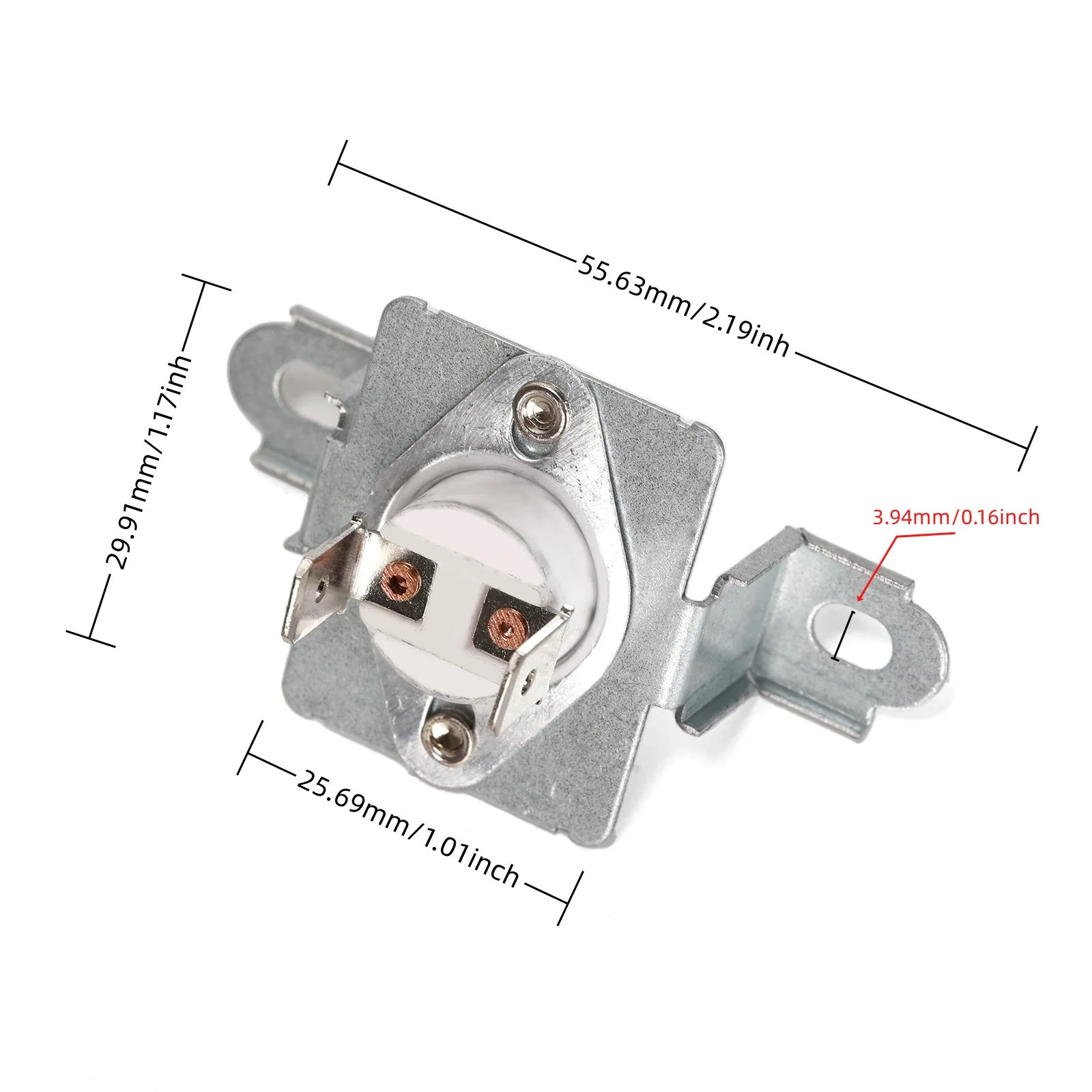 Imagem -02 - Conjunto do Termostato do Fusível Térmico Compatível com o Elemento de Secadores lg Kenmore Ap4440975 6931el3001f 6931el3003d Ps3530485 Dle5955w Ap4440975