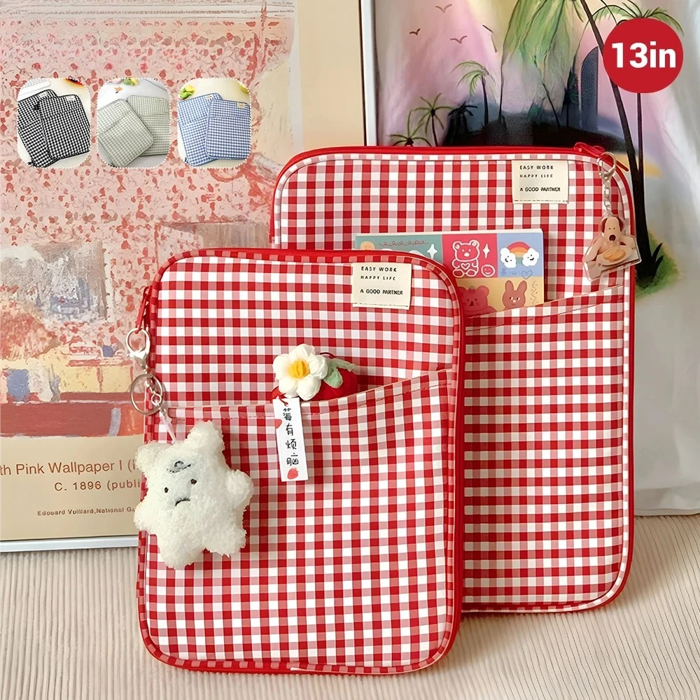 

Korean ins style tablet inner compartment storage bag shock-absorbing 13.3 inches