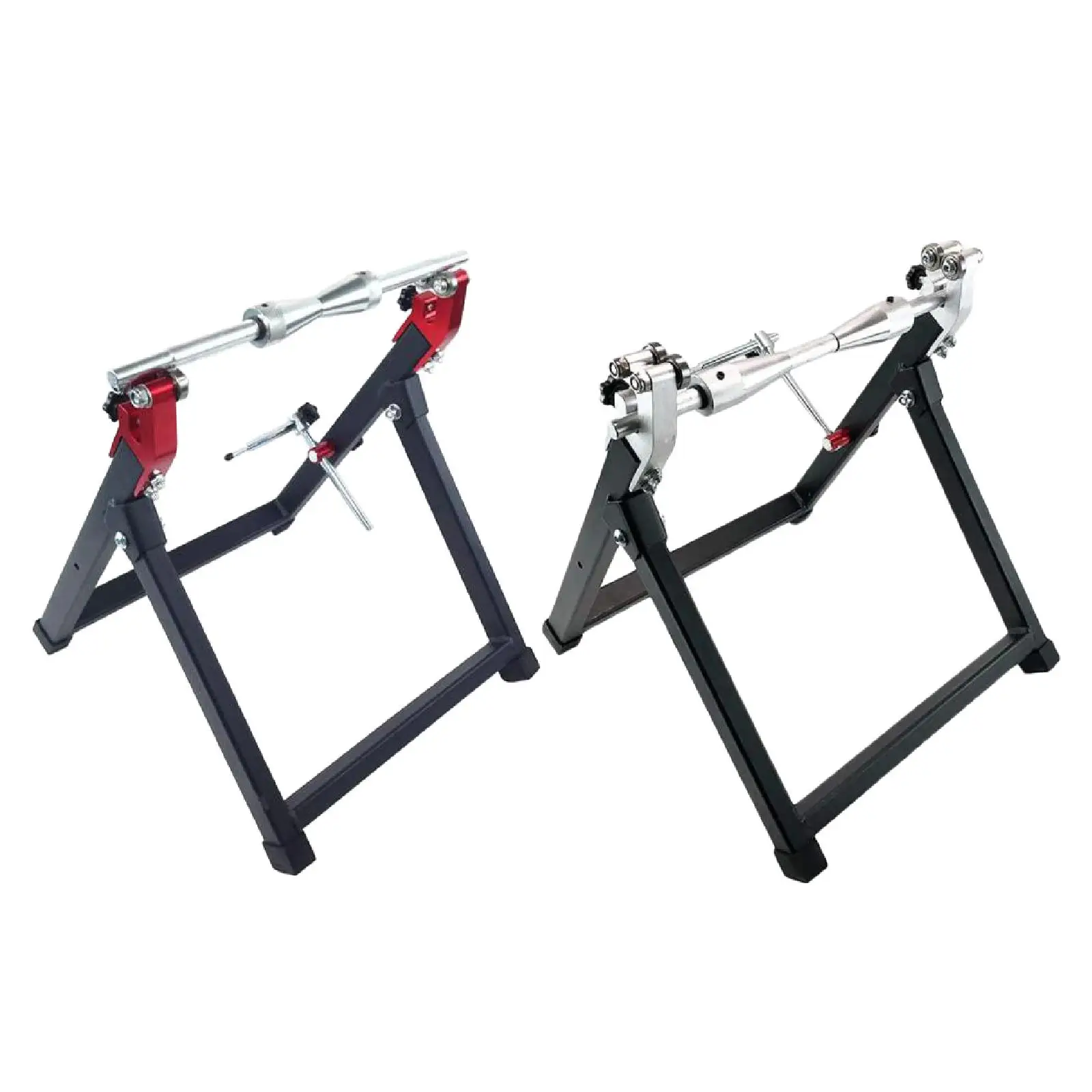 Balanceador Universal de Roda de Motocicleta, Suporte Metálico Dobrável, Ferramenta de Balanceamento de Pneus para Acessórios de Montagem de Pneus