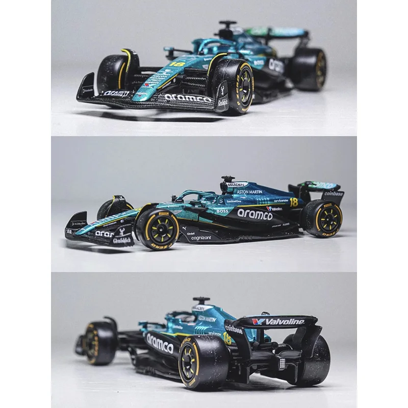 New In Stock 2025 Bburago F1 1:43 Aston Martin Amr25 Series Alloy