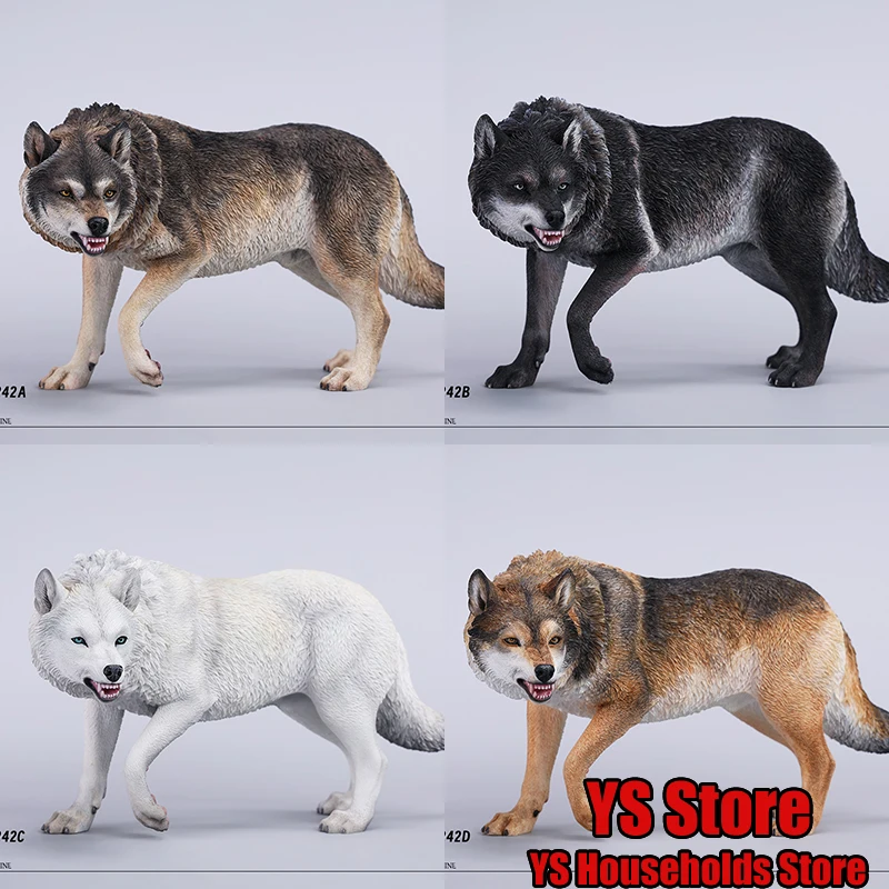 JXK JXK242 1/6 Scale Direwolf Figurine Resin Simulation Fierce Animal Model Toys Home Decoration Gift For 12