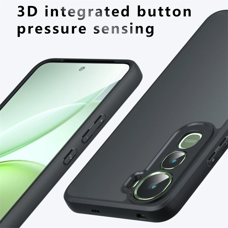 Matte texture Phone Case For vivo Y400 Case Cover For vivo Y400 Antioxidant Skin Sensation чехол Funda Back Cover For vivo Y400