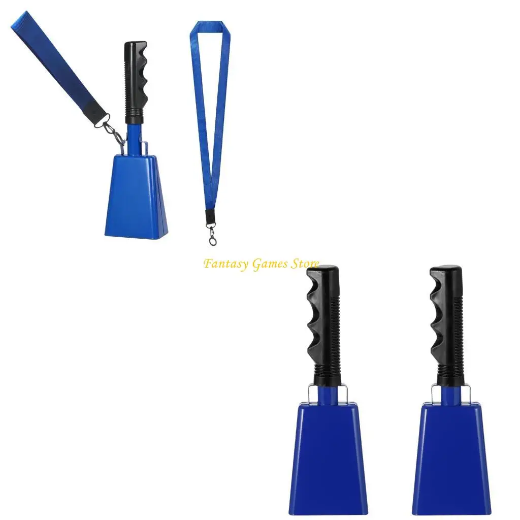R66E Handheld Cow Bells Maker с ручкой школьные колокольчики для спортивного мероприятия