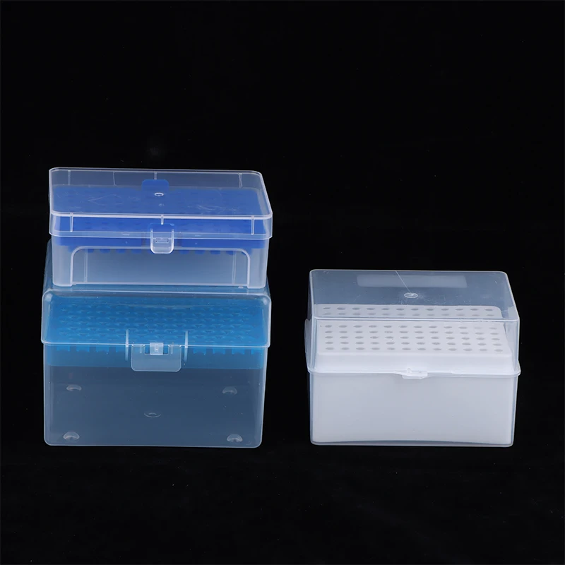 Lab 10ul/200ul/1ml/5ml/10ml Plastic Pipettor Tip Box For Experiment Pipette Tip Holder Box Micropipette Plastic Pipette Tip Box