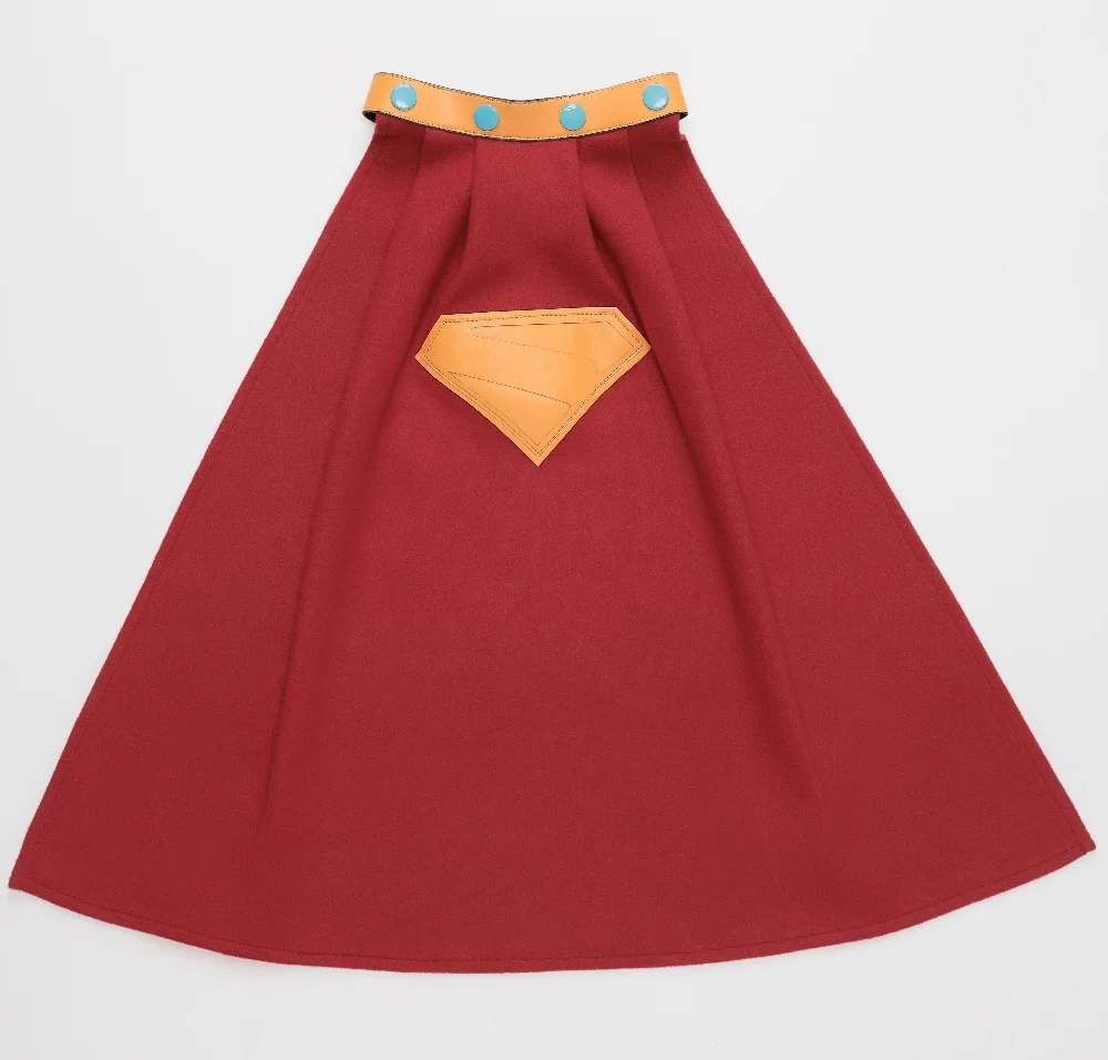 عباءة الهالوين كريبتو للكلاب التأثيرية زي كريبتو أحمر مع علامة كلب Superdog ملابس الحيوانات الأليفة مصنوعة حسب الطلب