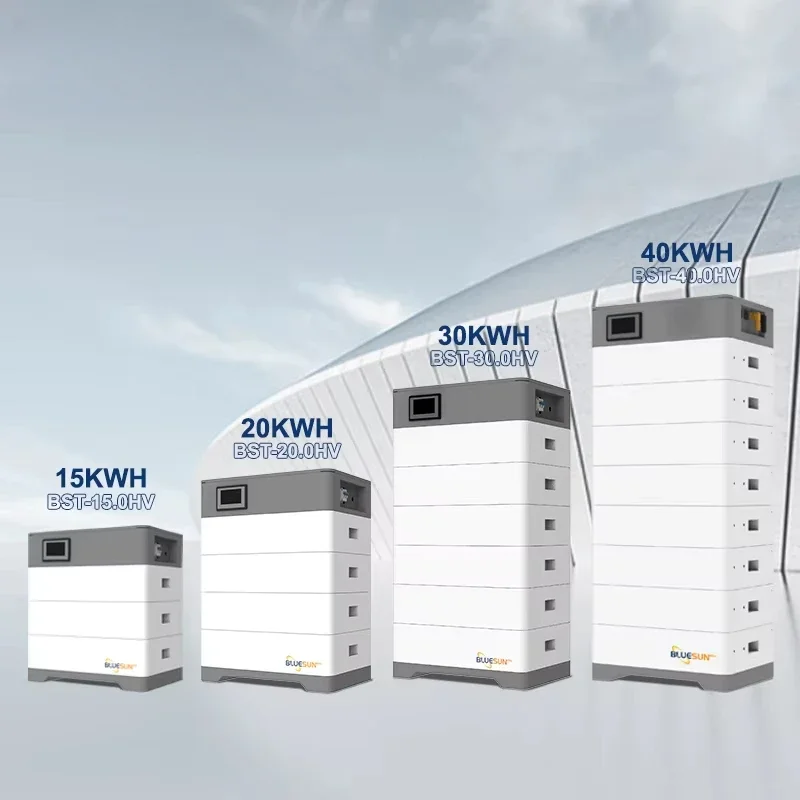 High Voltage Stacked Solar Energy Storage Batteries 10KWH 15KWH 20KWH 30KWH Lifepo4 Solar System Battery