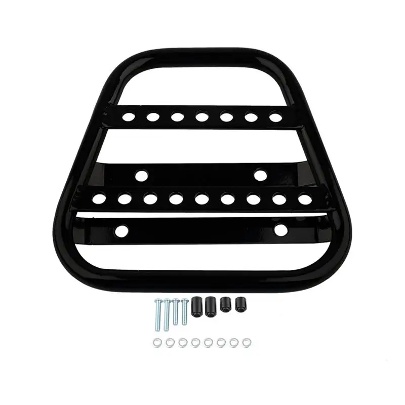 Latest Rear Tail Rack Top Box Case Suitcase Carrier Board For TRIUMPH STREET SCRAMBLER 900 2016-2022 Motorcycle Accessories Blac