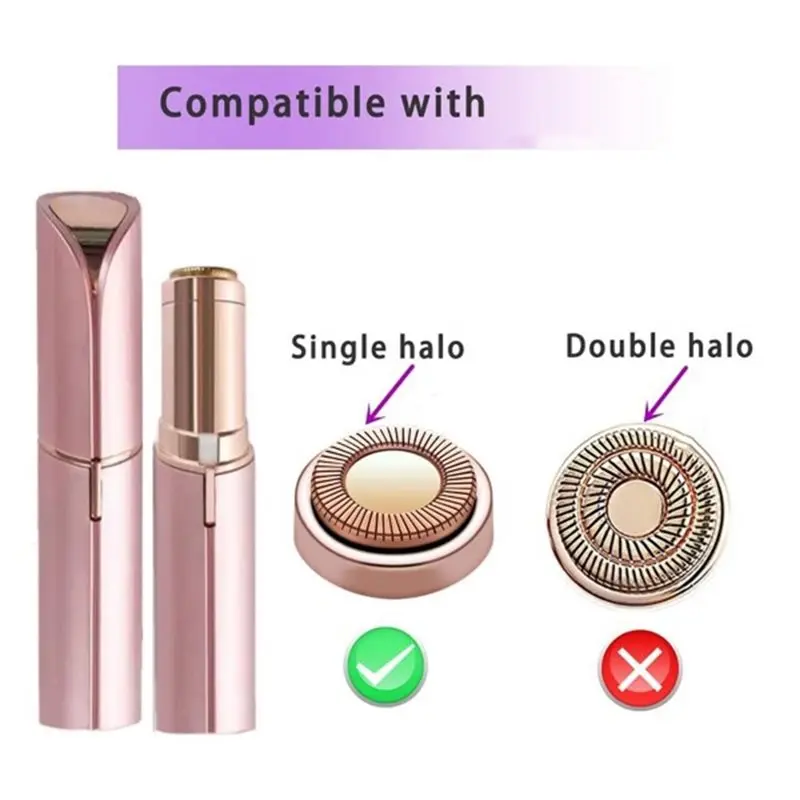 AA20-For Flawless Hair Removal For Flawless Shaver Tool Facial Hair Remover Replacement Heads For Finishing Generation 1