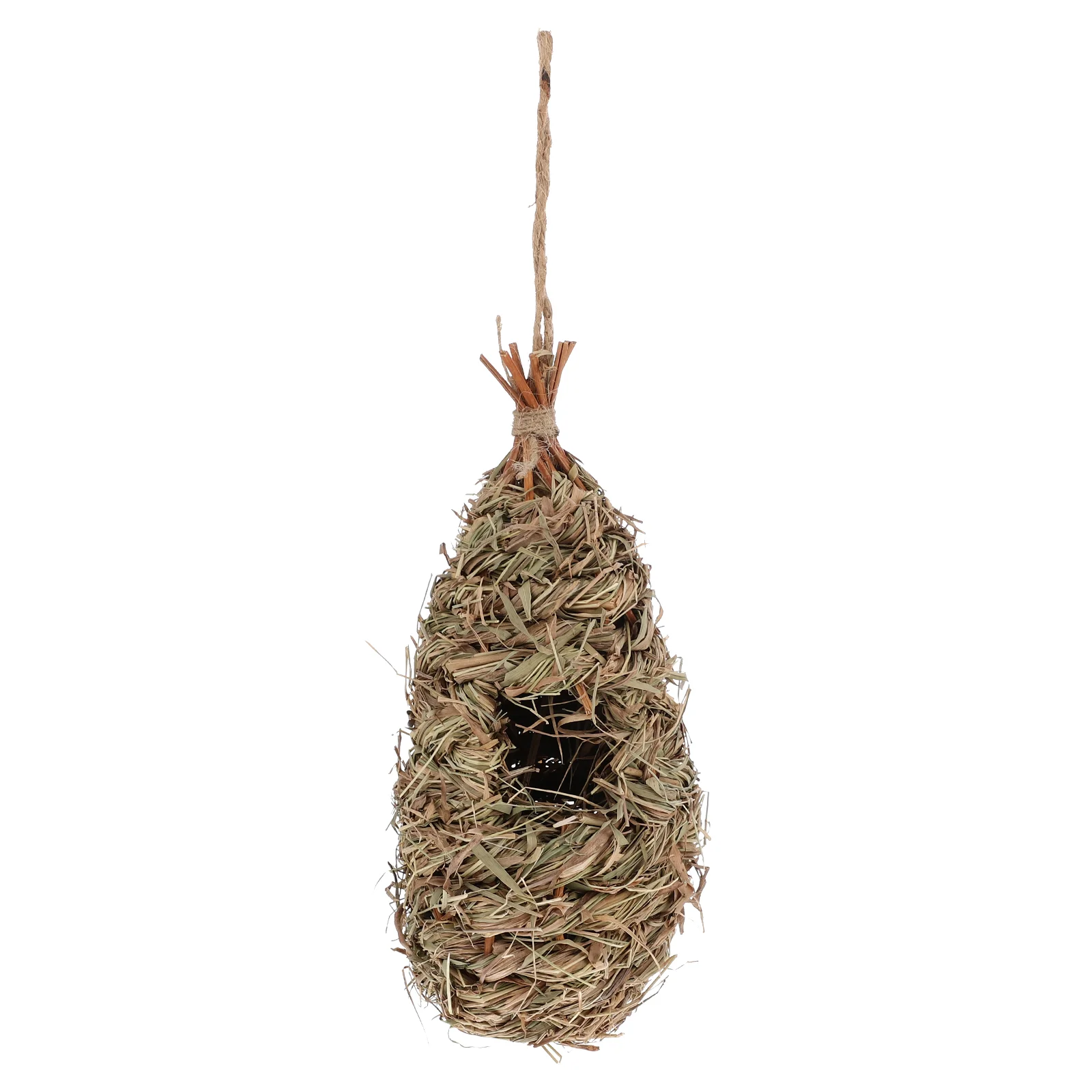 

Straw Bird Nest Simulation Weaving Birds Supplies Hummingbird Artificial Breeding Hanging