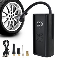 LCD Display Wireless With LED Light Tire Inflator 150PSI 120W Portable Tire Pressure Gauge Air Compressor Air Pump Digital