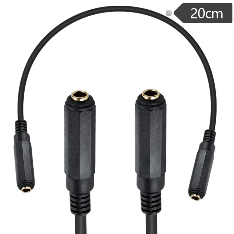 

1/4 Inch Mother 6.35mm Audio Cable TRS/TS Stereo Headphone Amplifier Speaker Guitar