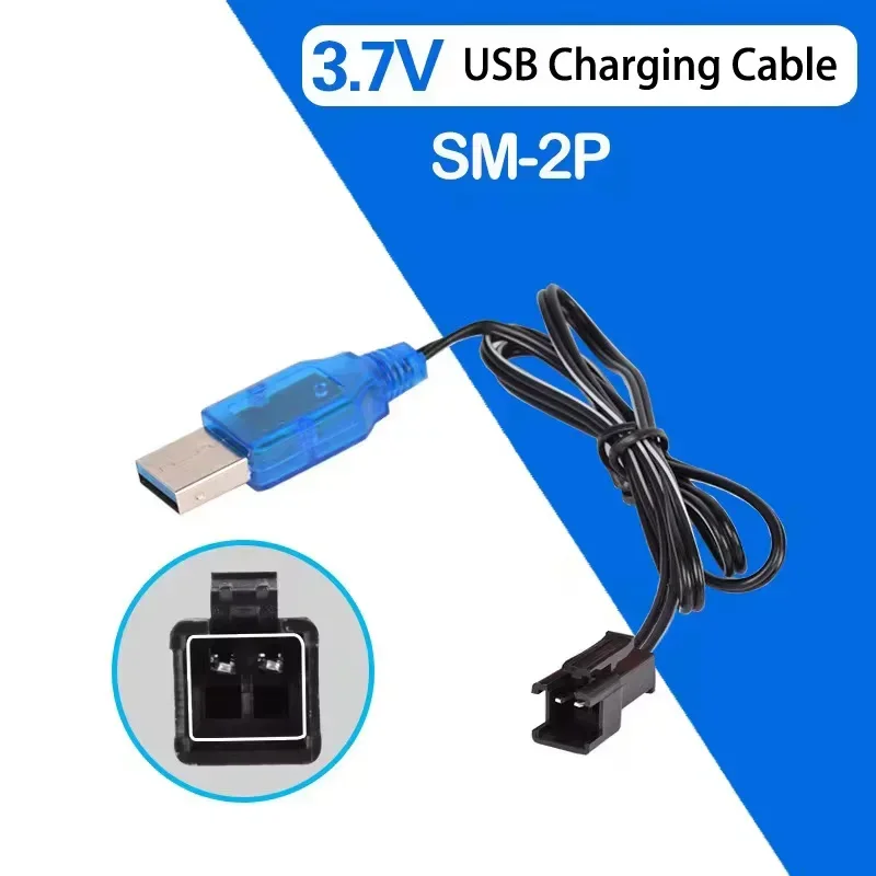 3.7V 18650 1200mAh akumulator litowo-jonowy z mikrofonowym rejestratorem RC wtyczka samochodowa SM + kabel ładujący — zdjęcie produktu 4