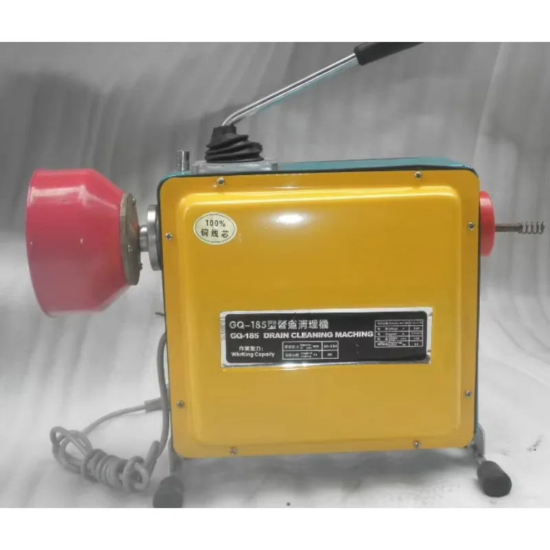 Electric Pipe Cleaning Machine / Drain Cleaner for Kitchen, Bathroom and Toilet Pipe Unclogging