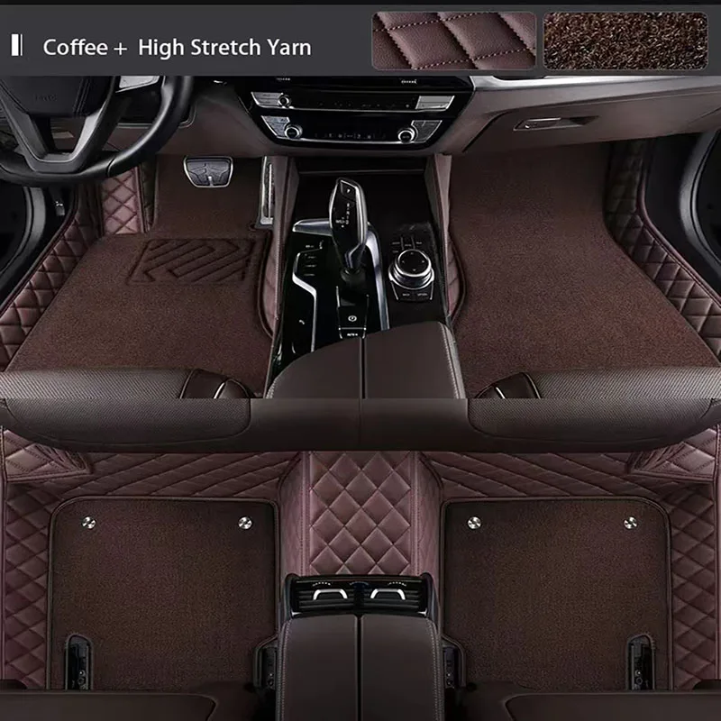 

Leather car floor mats For Aston Martin Valkyrie DB11 DB12 DB9 DBS Rapide DBX accessories Automobiles para auto Vehicle supplies