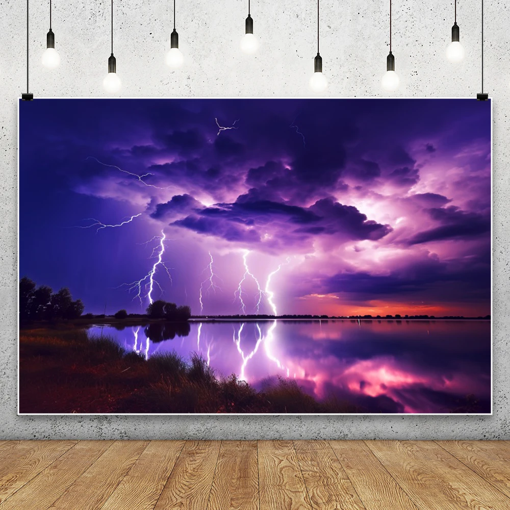 Toile de fond de photographie de tempête de mer, océan bleu profond, nuage sombre, pluies, vagues, mauvais temps, abstrait, paysage de nuit naturelle