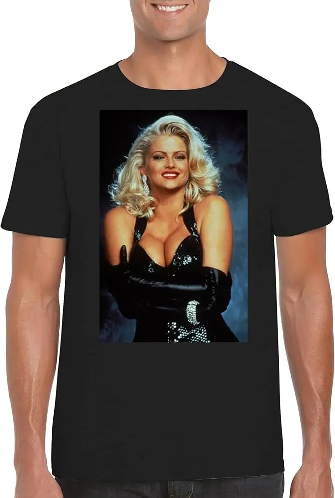 Anna Nicole Smith - Men's Crewneck T-Shirt   High Quality 100%Cotton Short Sleeve