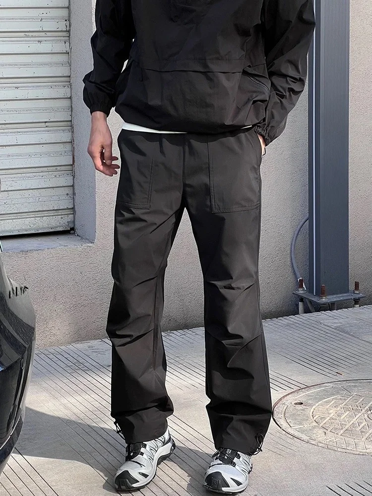 

Bla American Soft ell Climbing Pants Men's Summer Thin Straight Cut Qui Dry Workwear Outdoor Sports Mountain Long Trousers