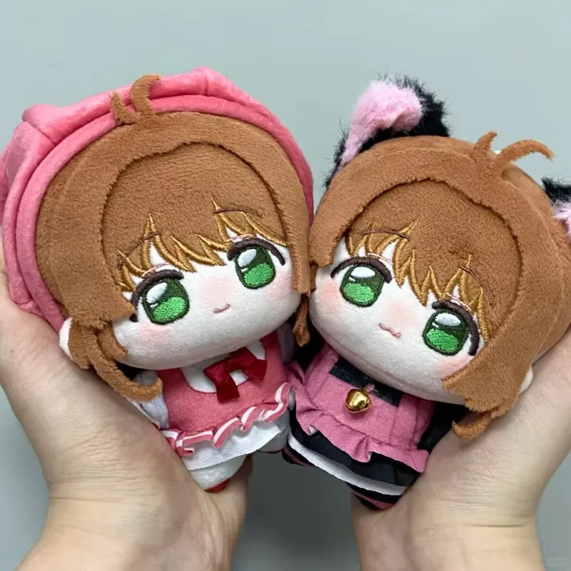 

Anime Cardcaptor Sakura KINOMOTO SAKURA Cosplay Plush Doll LI SYAORAN Tomoyo Daidoji Keychains Bag Pendant Keyring Accessories