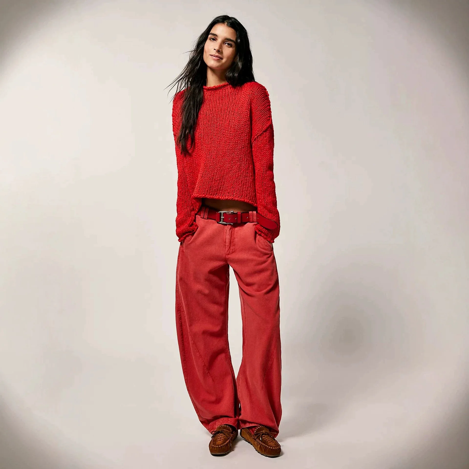 Retro High Street Flared Wide-leg Jeans for Women Winter 2026 New Black Pants All-match Commuting Hot Girls