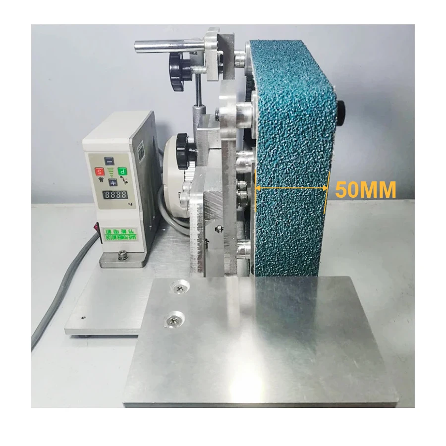 Multifunctional Elwctric Belt Sander 915-50mm Industrial Grade Motor Belt Sander High Power DIY Home Open Edge Sanding Machine