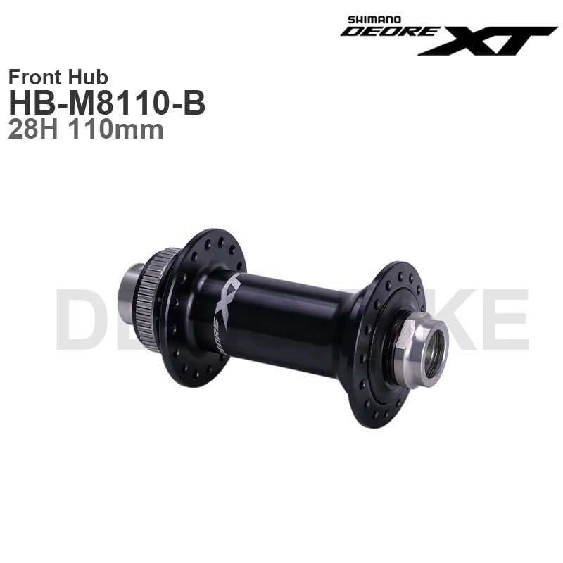 Cubo Shimano-Deore XT M8110 Cubo dianteiro e traseiro, HB-M8110