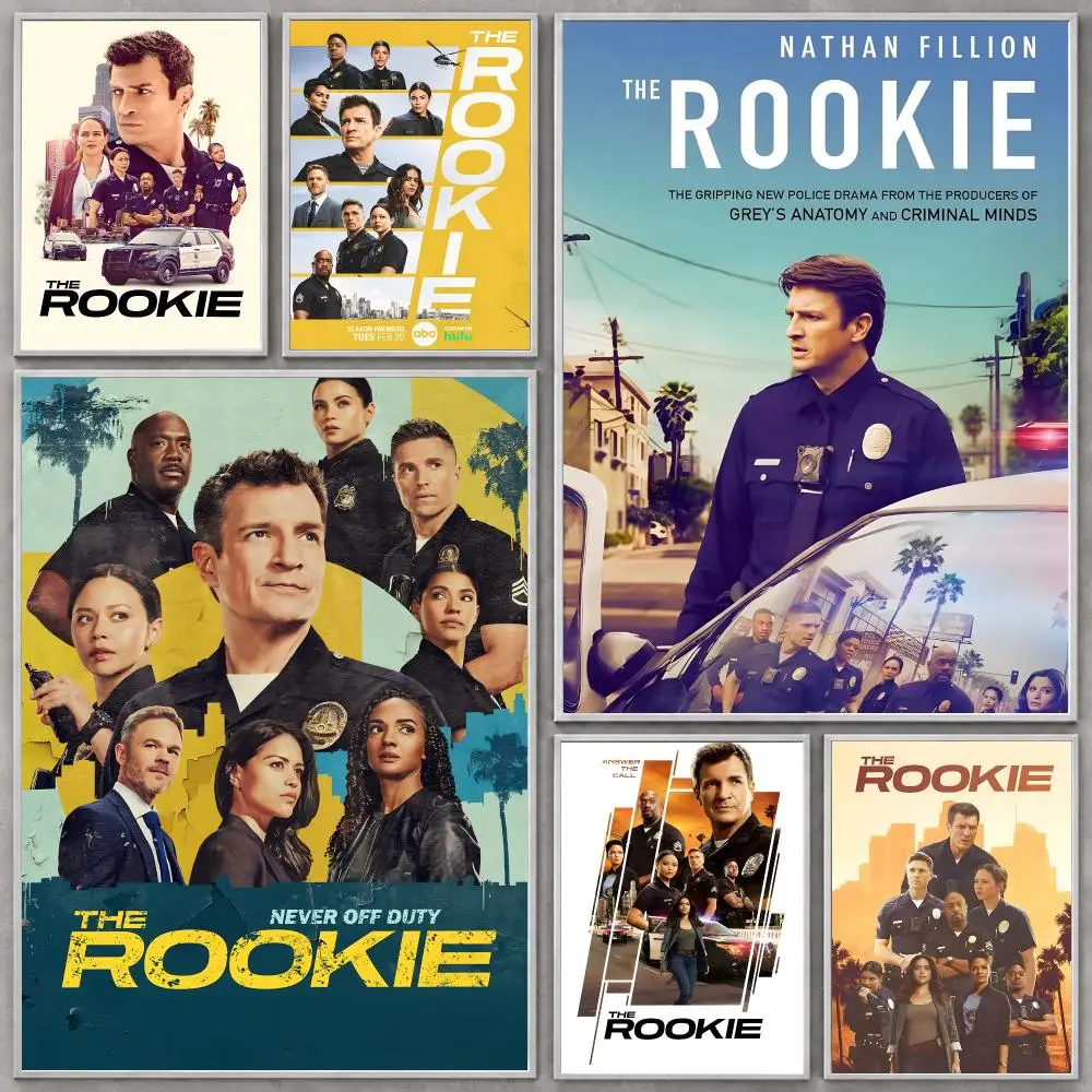 TV Series The Rookie Poster canvas wall art print wall painting home decor living room bedroom wall picture