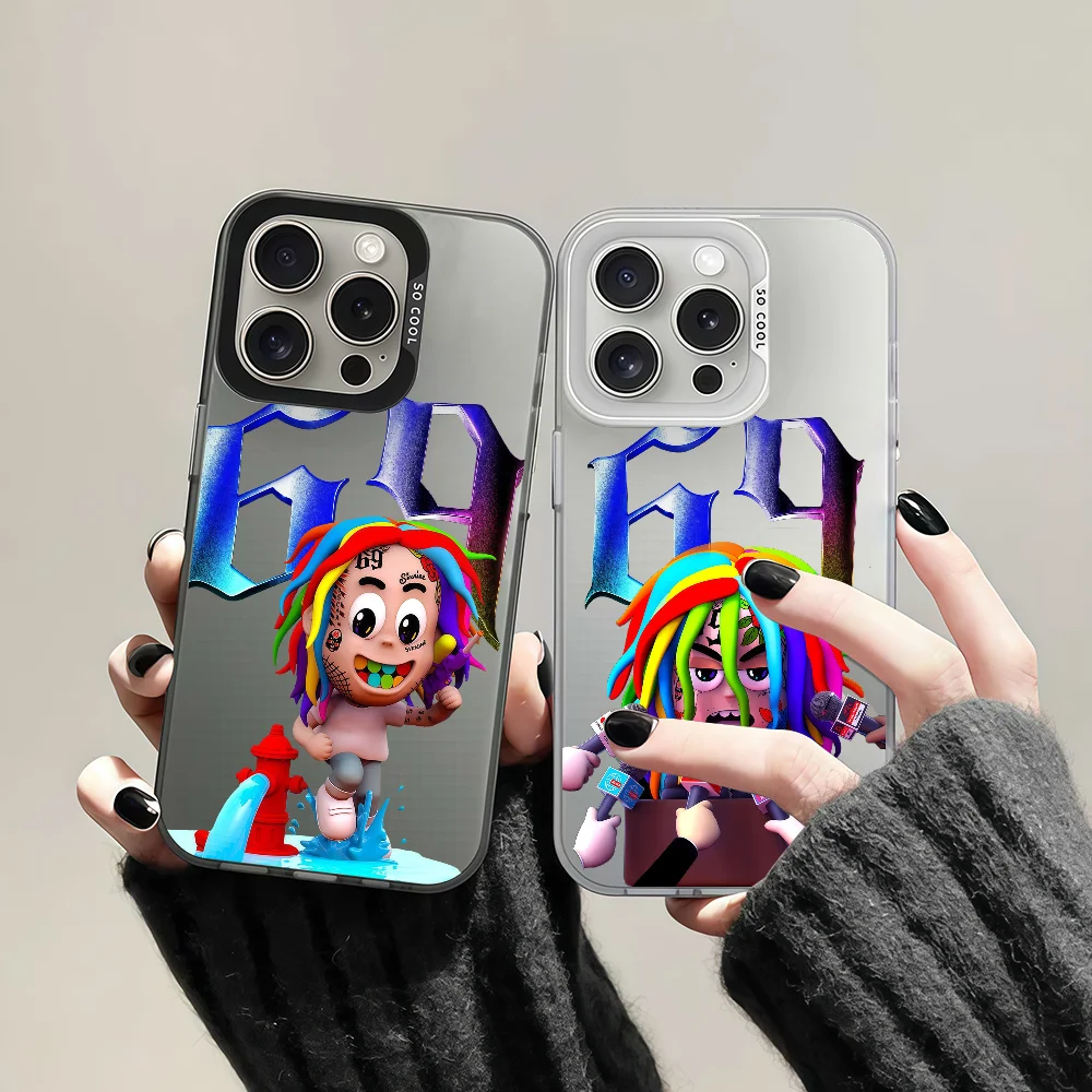 

Singer 6ix9ine phone case For iPhone 12 11 13 14 15 16 17 Max Pro Plus Mini Protective IMD Color Cover