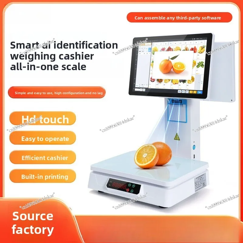 

Intelligent Ai Product Recognition Fruit Store Cashier Weighing Machine Fruit and Vegetable Deli Food Snacks Convenience Store