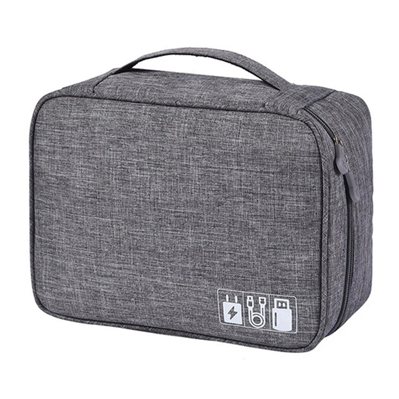 حقيبة تخزين لكابل البيانات والشاحن الرقمي ، إمدادات الطاقة المتنقلة ، اكسسوارات المنتجات الإلكترونية ، حقيبة التشطيب