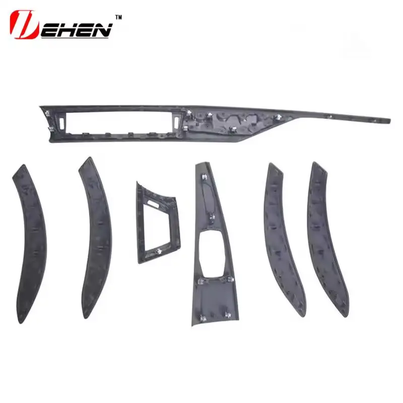 Carbon fiber car center console shift panel sticker instrument panel trim for BMW 34 series F30 F31 F32 F36 models and 3GT
