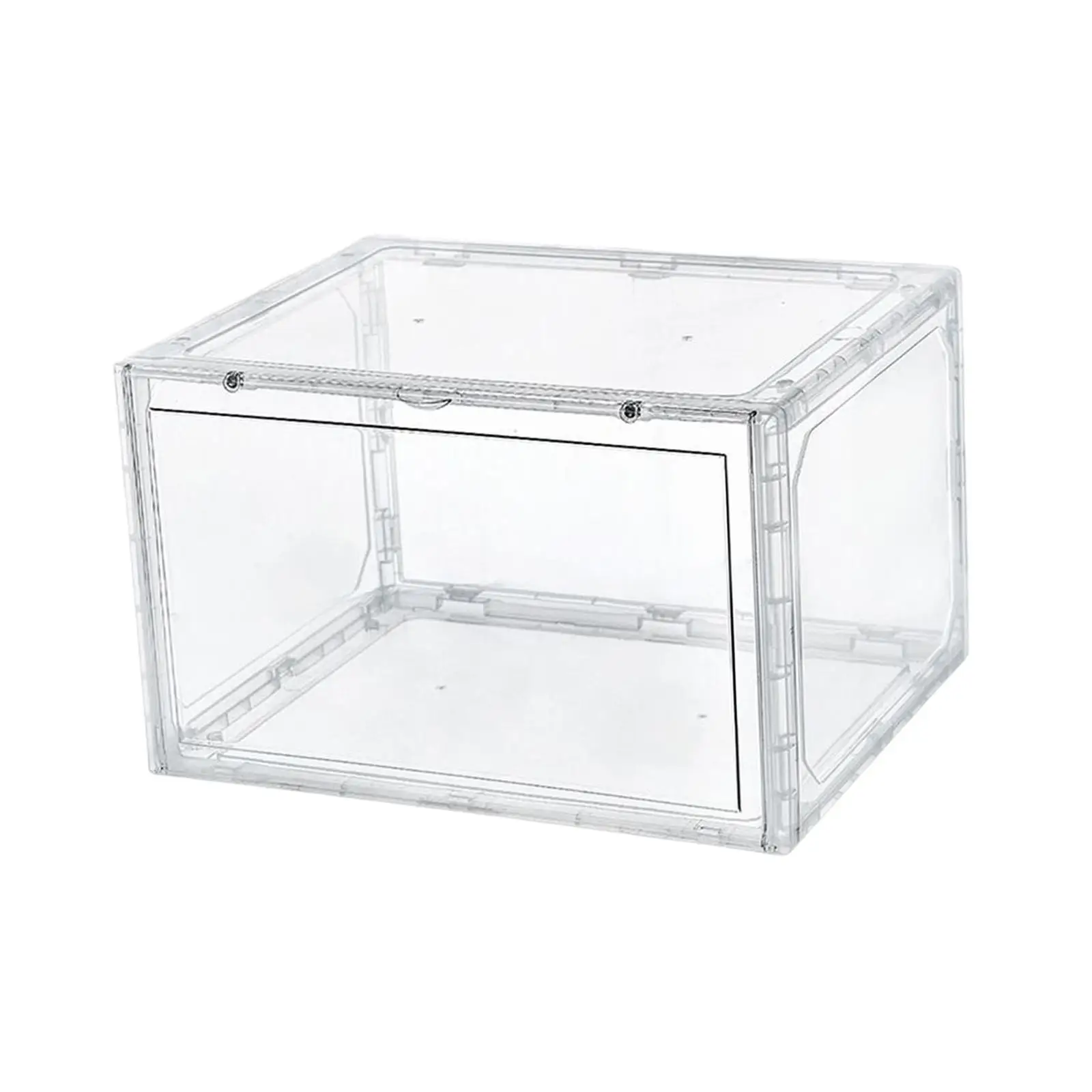 

Отдельно стоящая коробка для обуви с открытым боком, складная коробка для хранения обуви