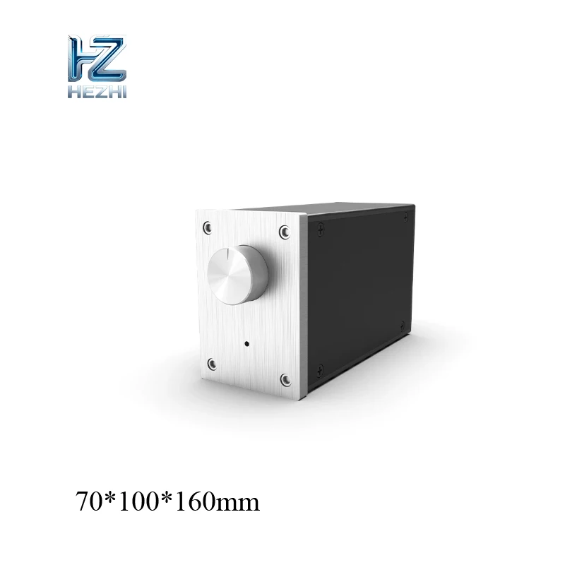 70*100*160mm All-Aluminum Power Amplifier DIY Chassis Is Suitable for Models LM1875 and A0609