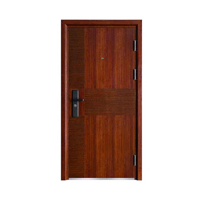 #2024 Factory High Quality Modern Simple Main Door Designs Decorative Wrought Iron Door