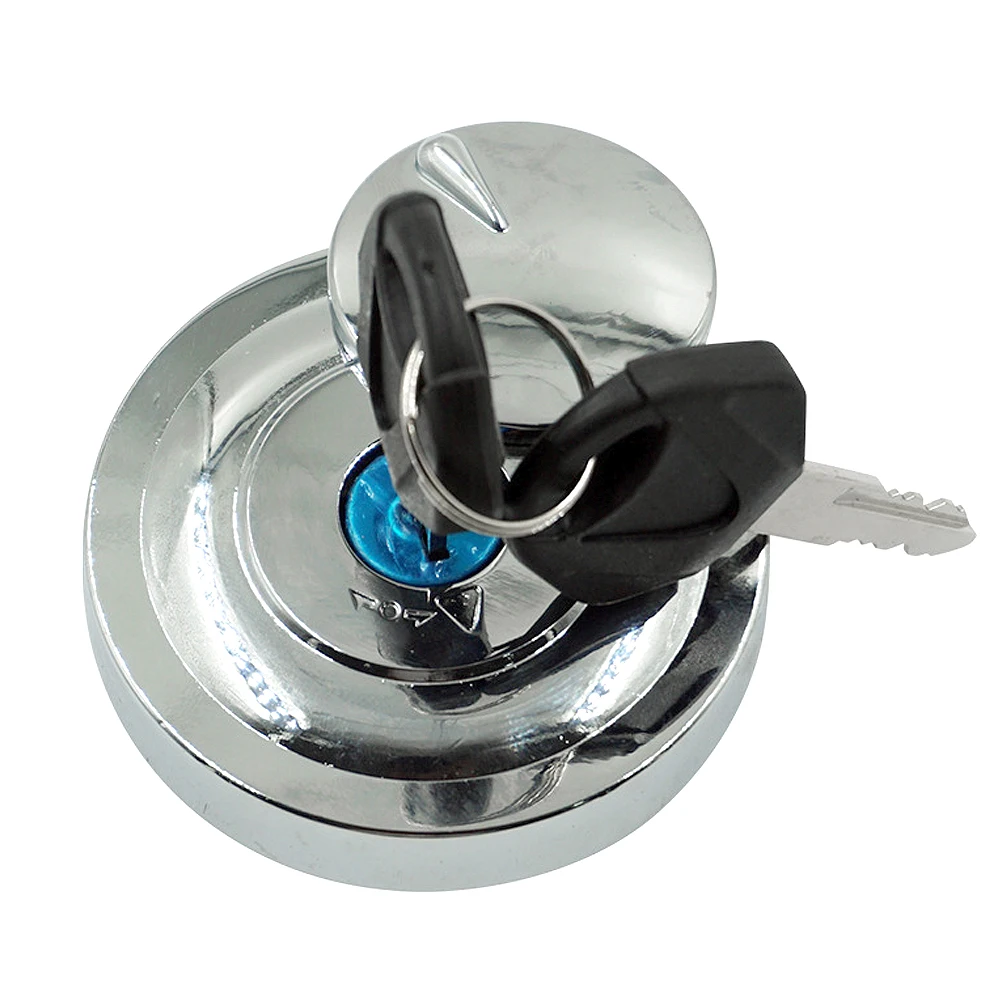 Motorcycle Fuel Gas Cap Tank Cover Lock With 2 Keys For Yamaha Drag Star Vstar XVS V-STAR 650 950 1100 1998-2017