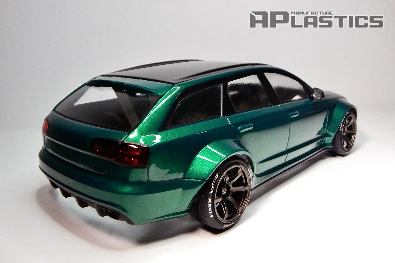 RC CLEAR Body Car Drift Touring 1:10 Audi RS6 Avant Wagon style APlastics New Shell