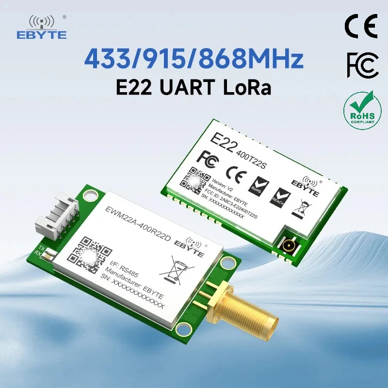modulo-lora-433-915-868mhz-ebyte-e22-t-serie-smd-dip-22-30-33-37dbm-buraco-de-carimbo-sma-k-modulo-sem-fio-modulo-uart