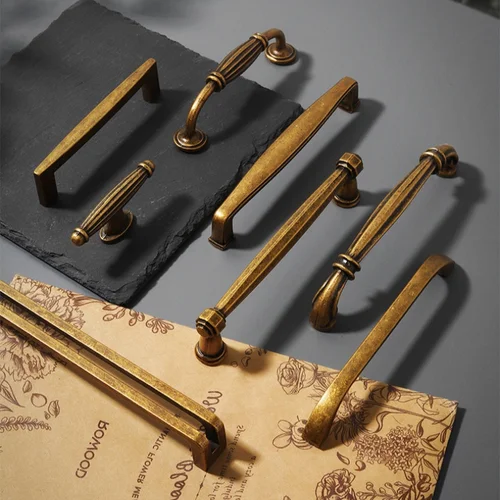 Tiradores de almacenamiento de armario antiguo, pomos para cajones de cocina, tiradores de armario, manija de puerta de armario, tiradores de herrajes para muebles Retro